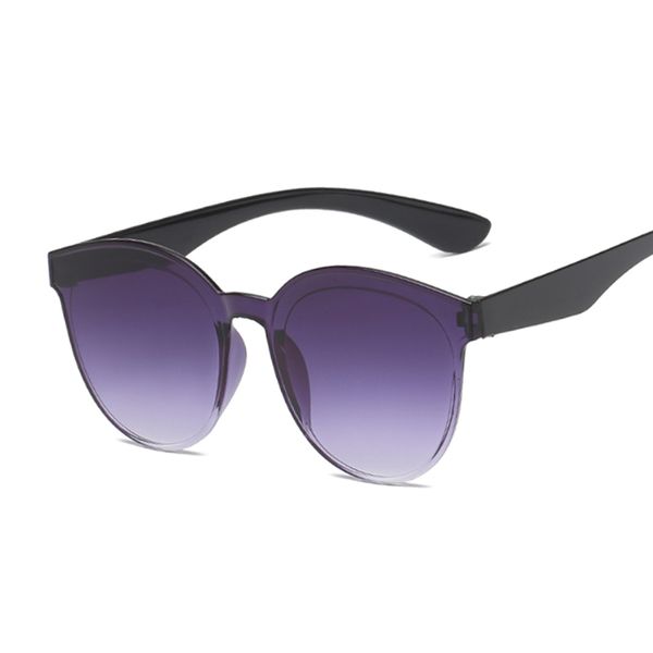 fashion brand sunglasses women round cat eye design sunglasses female black gradient transparent candy color cute vintage, White;black
fashion brand sunglasses women round cat eye design sunglasses female black gradient transparent candy color cute vintage, White;black