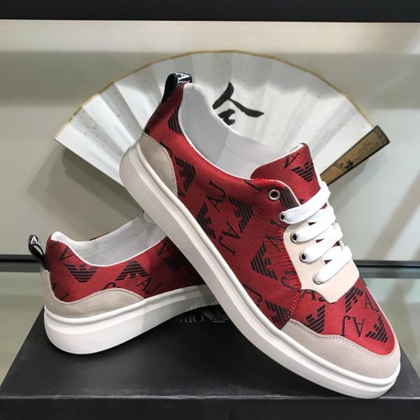 2019r spring and summer new printing letters fashion casual shoes men's sports shoes comfortable breathable shoes original box packagin, Black
2019r spring and summer new printing letters fashion casual shoes men's sports shoes comfortable breathable shoes original box packagin, Black