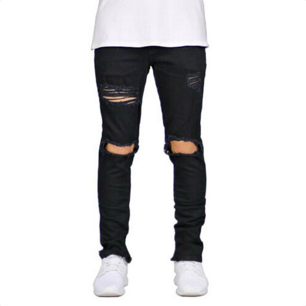 mens ripped skinny denim 2020 fashion hole solid color destroyed frayed biker slim denim pants trousers zipper, Blue
mens ripped skinny denim 2020 fashion hole solid color destroyed frayed biker slim denim pants trousers zipper, Blue