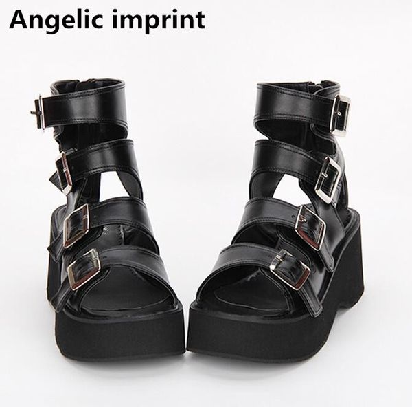 angelic imprint new mori girl lolita shoes woman cosplay punk shoes lady high heels wedges pumps women dress party sandals 33-47, Black
angelic imprint new mori girl lolita shoes woman cosplay punk shoes lady high heels wedges pumps women dress party sandals 33-47, Black
