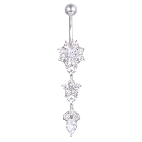 d0684-1 ( 2 colors ) nice styles clear color navel belly button ring piercing body jewlery 1.6*11*5/8 belly ring body jewelry, Silver
d0684-1 ( 2 colors ) nice styles clear color navel belly button ring piercing body jewlery 1.6*11*5/8 belly ring body jewelry, Silver