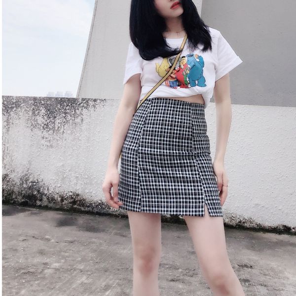 skirts plus size skirt women england style plaid shorts summer 2021 high waist slit blue yellow plaided culotte slim, Black
skirts plus size skirt women england style plaid shorts summer 2021 high waist slit blue yellow plaided culotte slim, Black