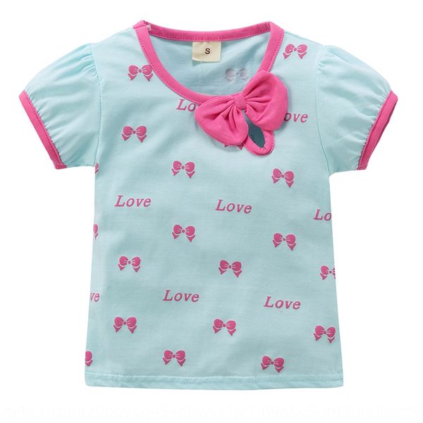 2020 new wear girls summer wear short sleeve t-shirt baby half children's t-shirt children's clothing sleeve jacket, Blue
2020 new wear girls summer wear short sleeve t-shirt baby half children's t-shirt children's clothing sleeve jacket, Blue
