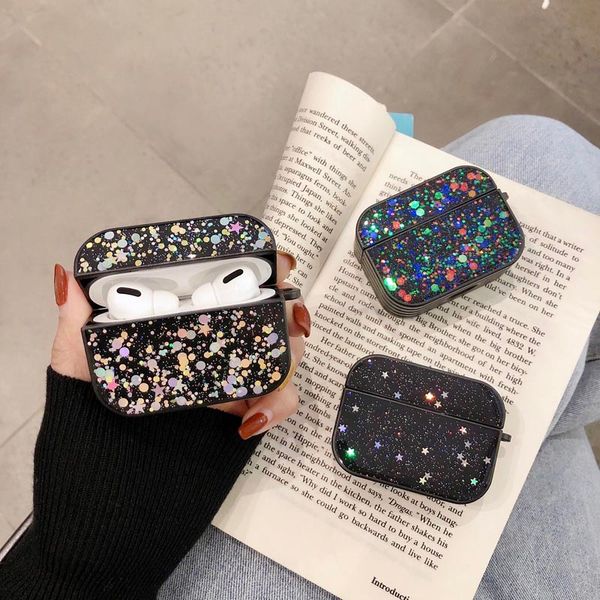 bling earphone case for airpords pro stars glitter case for apple airpods 1 2 protective cover
bling earphone case for airpords pro stars glitter case for apple airpods 1 2 protective cover