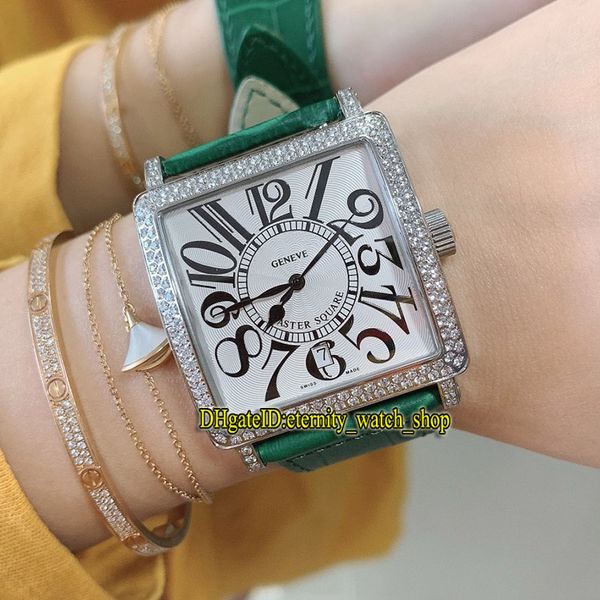 version new master square 6002 m qz col drm v d white dial eta a2824 automatic woman watch iced out diamond-inlay bezel lady-watches, Slivery;brown
version new master square 6002 m qz col drm v d white dial eta a2824 automatic woman watch iced out diamond-inlay bezel lady-watches, Slivery;brown