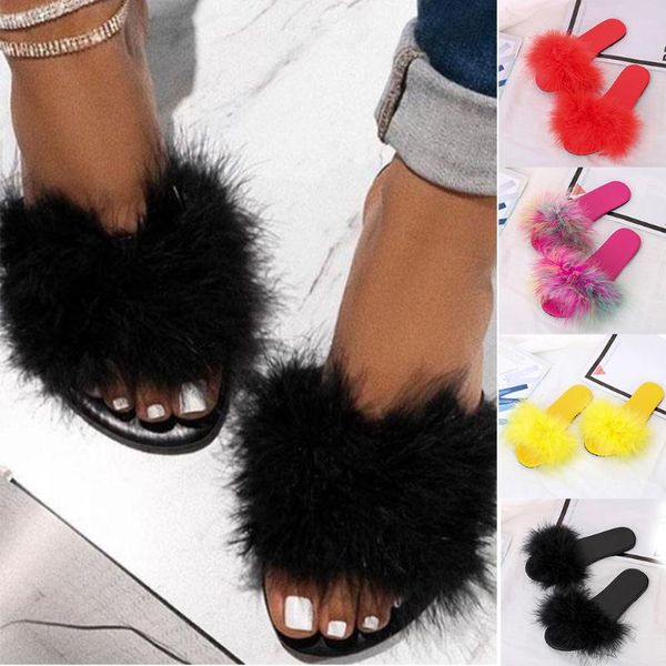 furry slippers womens ladies fashion flat solid sandals womens casual slipper shoes flip flops women beach leisure 2020#s, Black
furry slippers womens ladies fashion flat solid sandals womens casual slipper shoes flip flops women beach leisure 2020#s, Black
