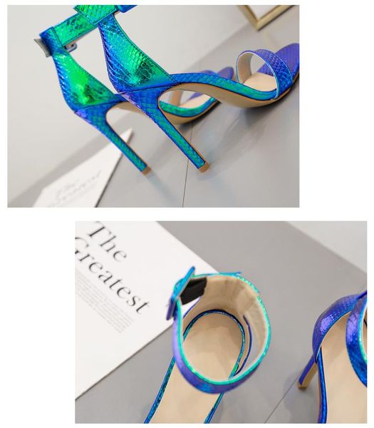 big size 35 to 40 41 42 blue ankle strap woman designer high heel sandals silver wedding shoes come with box, Black
big size 35 to 40 41 42 blue ankle strap woman designer high heel sandals silver wedding shoes come with box, Black