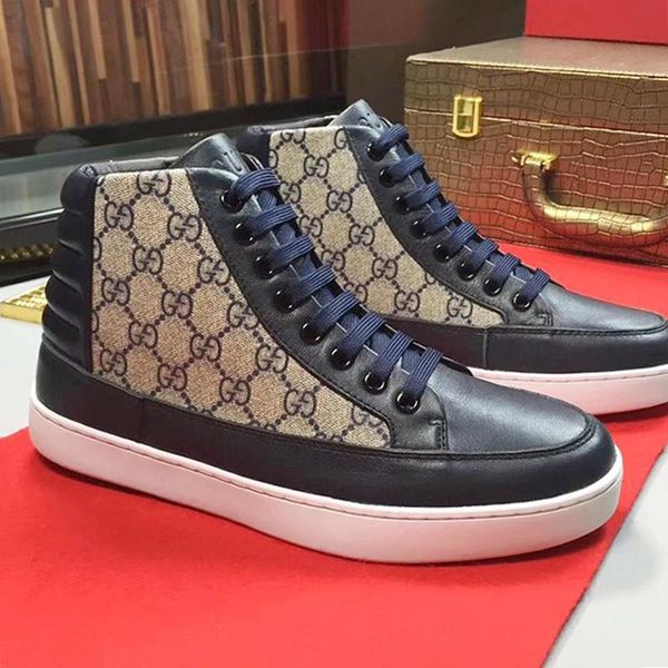 drop ship men 's high sneaker luxury mens shoes fashion lightweight footwears lace -up sports casual style men shoes herren sports, Black
drop ship men 's high sneaker luxury mens shoes fashion lightweight footwears lace -up sports casual style men shoes herren sports, Black