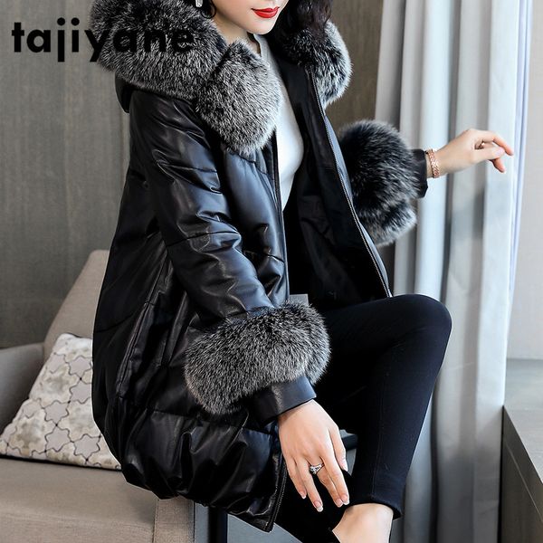 genuine leather jacket women winter duck down coat female natural fur hooded clothes 2020 real sheepskin coats hiver fcm7226, Black
genuine leather jacket women winter duck down coat female natural fur hooded clothes 2020 real sheepskin coats hiver fcm7226, Black