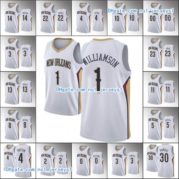 orleans pelicans men brandon ingram zion williamson jrue holiday 2020 association nba custom white jersey, Black
orleans pelicans men brandon ingram zion williamson jrue holiday 2020 association nba custom white jersey, Black