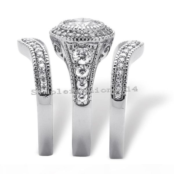 горячие продажи моды класса люкс кольцо 7 мм gem 5a циркон камень 10kt белое золото заполненные обручальное обручальное кольцо набор для жен, Slivery;golden
горячие продажи моды класса люкс кольцо 7 мм gem 5a циркон камень 10kt белое золото заполненные обручальное обручальное кольцо набор для жен, Slivery;golden