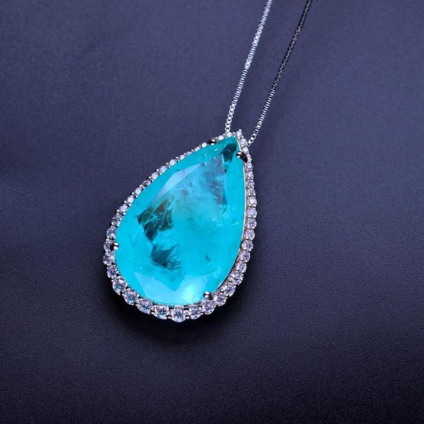 blue water drop shape fusion stone pendant necklace crystal cubic zirconia women fahsion necklace fr women jewelry nfx0012502, Silver
blue water drop shape fusion stone pendant necklace crystal cubic zirconia women fahsion necklace fr women jewelry nfx0012502, Silver