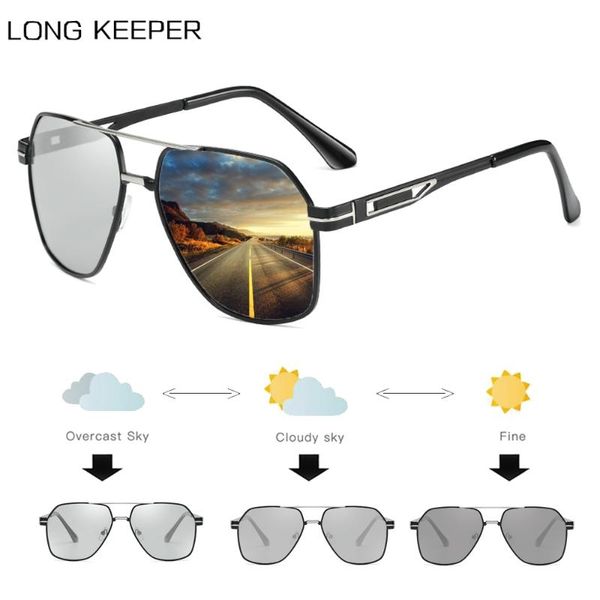 longkeeper pchromic sunglasses men driving polarized chameleon lens sun glasses male driver safty goggle oculos gafas de sol, White;black
longkeeper pchromic sunglasses men driving polarized chameleon lens sun glasses male driver safty goggle oculos gafas de sol, White;black