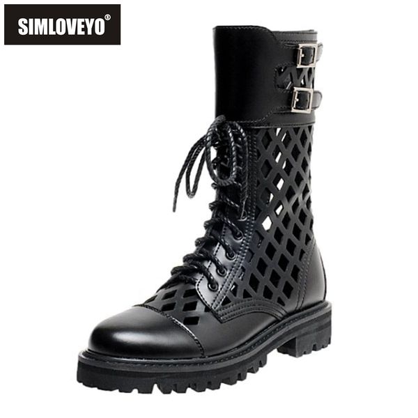 simloveyo lady summer mid-calf boots round toe square heels genuine leather cross-tied buckle zipper cut-outs size 34-40 b2020, Black
simloveyo lady summer mid-calf boots round toe square heels genuine leather cross-tied buckle zipper cut-outs size 34-40 b2020, Black