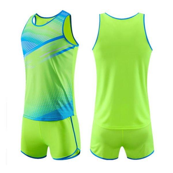 professional track suit men & women running set quick dry race vest shorts athletic garment marathon track and field sportswear, Black;blue
professional track suit men & women running set quick dry race vest shorts athletic garment marathon track and field sportswear, Black;blue