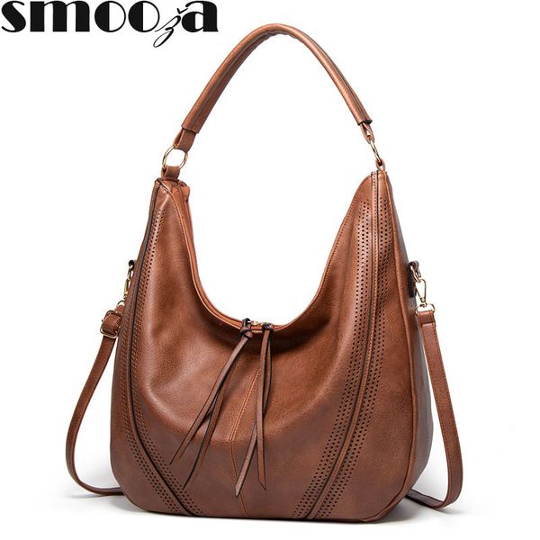 smooza vintage large handbags women tote bags luxury designers women shoulder bags solid color leather handle bag female bag
smooza vintage large handbags women tote bags luxury designers women shoulder bags solid color leather handle bag female bag
