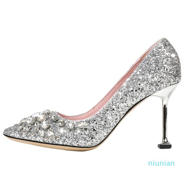 luxury designer pumps with logo and box glitter sequined crystal bridal wedding shoes silver champagne gold size 35 to 40, Black
luxury designer pumps with logo and box glitter sequined crystal bridal wedding shoes silver champagne gold size 35 to 40, Black