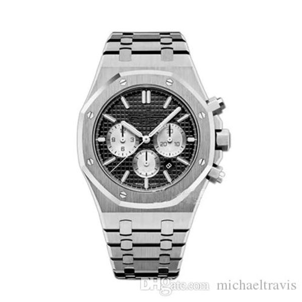 new luxury men' stainless steel 42mm vk quartz chronograph movement sports men business sapphire wristwatch
new luxury men' stainless steel 42mm vk quartz chronograph movement sports men business sapphire wristwatch