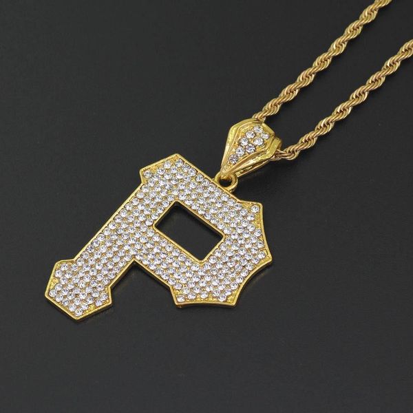 initial jewelry iced out cubic zircon bubble letters p pendant necklace gold plated brass men's hip hop jewelry, Silver
initial jewelry iced out cubic zircon bubble letters p pendant necklace gold plated brass men's hip hop jewelry, Silver