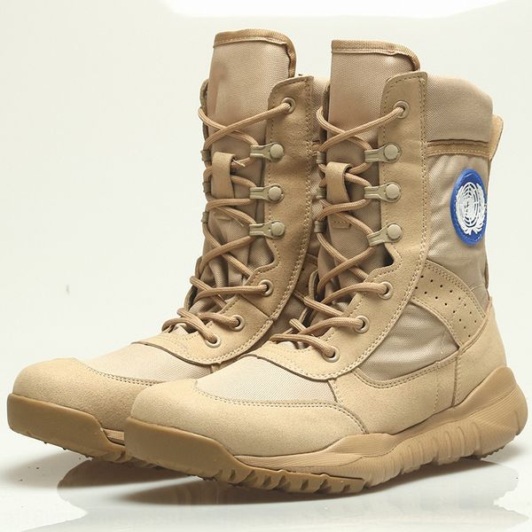 ultra light war war damping breathable cqb peacekeeping combat boots outdoor mesh sand-colored tactical boots
ultra light war war damping breathable cqb peacekeeping combat boots outdoor mesh sand-colored tactical boots