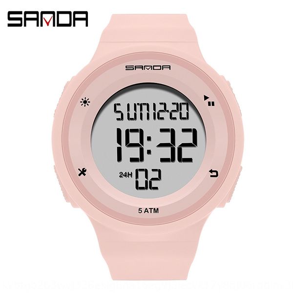 sanda multifunctional luminous waterproof luminous electronic outdoor mountaineering electronic watch mori ins diving simple watch, Blue
sanda multifunctional luminous waterproof luminous electronic outdoor mountaineering electronic watch mori ins diving simple watch, Blue