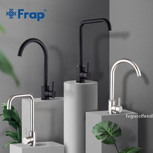frap stainless steel black spray paint kitchen sink faucet single handle cold and water mixer faucets y40001/3 t200423
frap stainless steel black spray paint kitchen sink faucet single handle cold and water mixer faucets y40001/3 t200423
