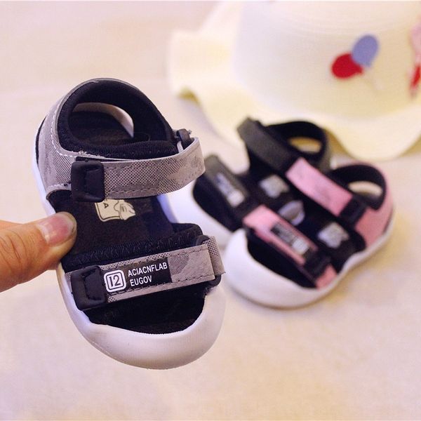 summer 2020 new korean style baby s and sandals als for boys and girls anti-kicking baotou all-match baby soft toddler sandals, Black;red
summer 2020 new korean style baby s and sandals als for boys and girls anti-kicking baotou all-match baby soft toddler sandals, Black;red