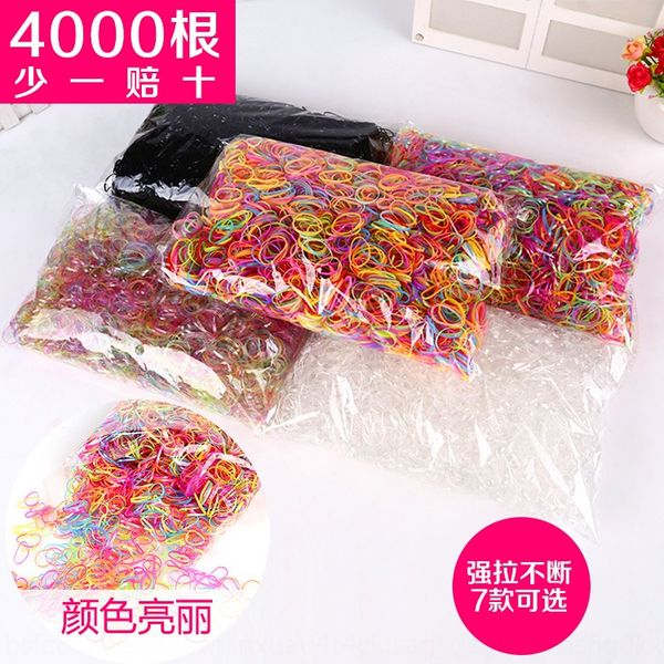 tie head disposable children's hair accessories new rubber band rubber band material without adding, Slivery;white
tie head disposable children's hair accessories new rubber band rubber band material without adding, Slivery;white