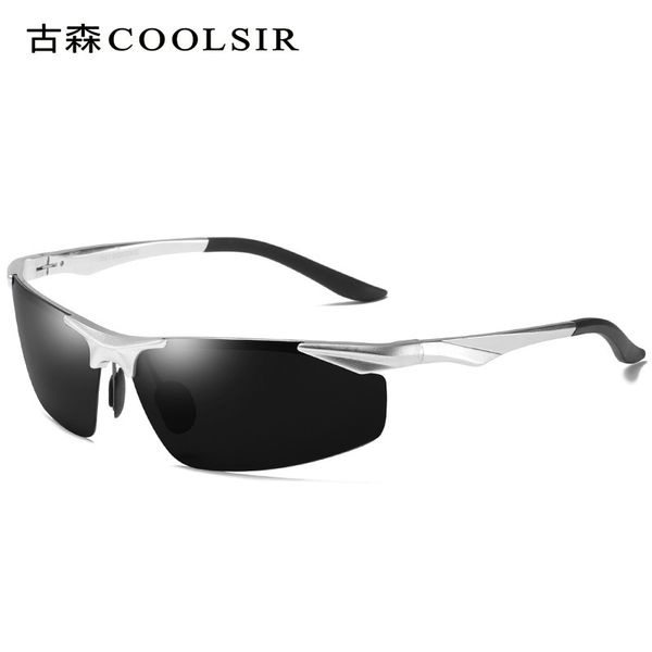 outdoor sports aluminum-magnesium polarized sunglasses driving mirror 2206, White;black
outdoor sports aluminum-magnesium polarized sunglasses driving mirror 2206, White;black