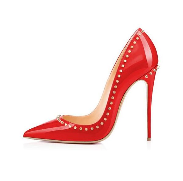 sexy red лакированной кожи заклепок шипованные 12см высокие каблуки зал насосы женщина toe остроконечной партия обувь женщина скольжение на, Black
sexy red лакированной кожи заклепок шипованные 12см высокие каблуки зал насосы женщина toe остроконечной партия обувь женщина скольжение на, Black