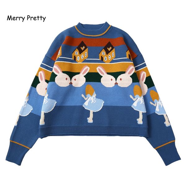 merry pretty women thick warm sweaters embroidery student jumper knitted pullovers female drop shoulder sweet funny sweater, White;black
merry pretty women thick warm sweaters embroidery student jumper knitted pullovers female drop shoulder sweet funny sweater, White;black