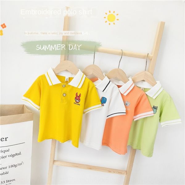 wear 2020 four-color embroidered polo lapel short sleeve children's t-shirt children's clothing t-shirt cartoon cute children, Blue
wear 2020 four-color embroidered polo lapel short sleeve children's t-shirt children's clothing t-shirt cartoon cute children, Blue