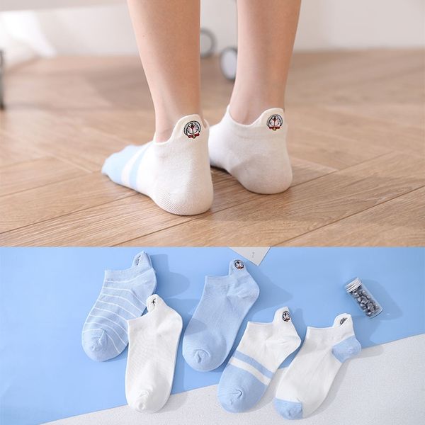 cute doraemon boat embroidered cartoon women's socks shallow boat socks cotton low-unique embroidery heel thin, Pink;yellow
cute doraemon boat embroidered cartoon women's socks shallow boat socks cotton low-unique embroidery heel thin, Pink;yellow