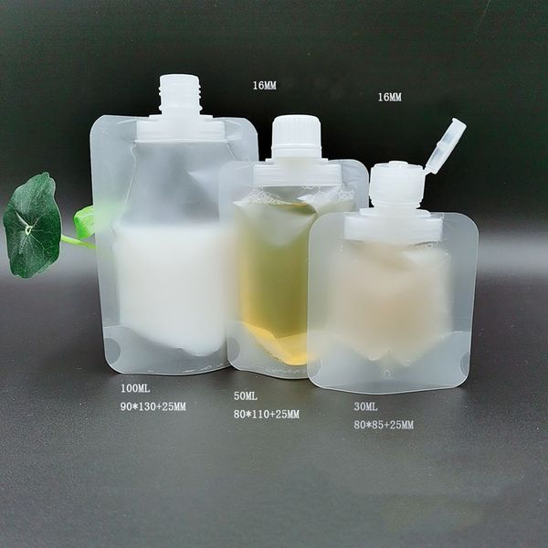 300pcs stand up plastic bag packaging spout pouch for liquid cream sample storage 30ml 50ml 100ml flip lid screw cap a2121
300pcs stand up plastic bag packaging spout pouch for liquid cream sample storage 30ml 50ml 100ml flip lid screw cap a2121