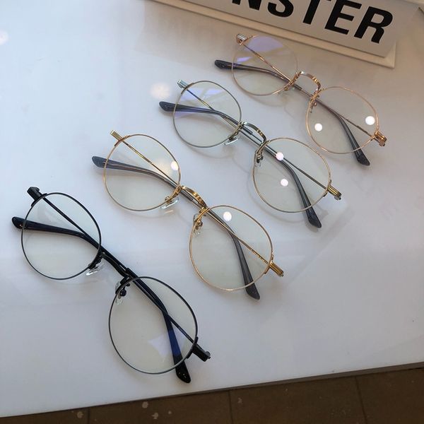 web celebrity same gm men's and women's plain round metal half frame glasses frame optical glasses sonicwalker, Silver
web celebrity same gm men's and women's plain round metal half frame glasses frame optical glasses sonicwalker, Silver