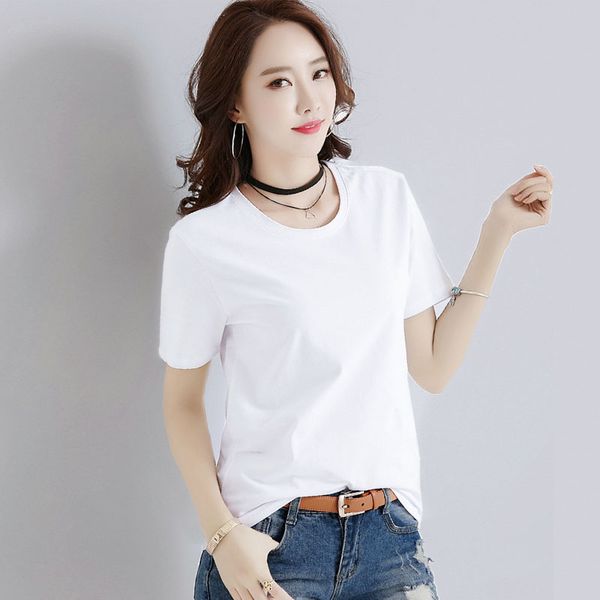 summer korean casual black white tshirt women solid t-shirts basic o-neck tee shirt for female clothes short sleeve tees
summer korean casual black white tshirt women solid t-shirts basic o-neck tee shirt for female clothes short sleeve tees