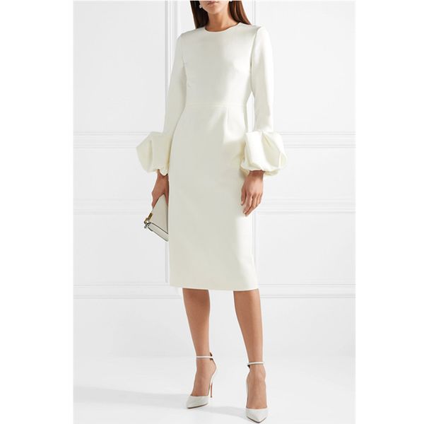 commute white dress for women 2020 new summer fashion bubble cuff chiffon dress charm elegant long sleeve office female, Black;gray
commute white dress for women 2020 new summer fashion bubble cuff chiffon dress charm elegant long sleeve office female, Black;gray