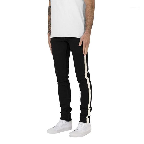 color pencil pants casual mens clothing mens jeans designer striped panelled jeans fashion slim natural, Blue
color pencil pants casual mens clothing mens jeans designer striped panelled jeans fashion slim natural, Blue