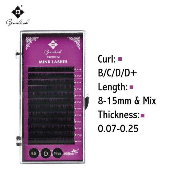 false eyelashes genielash 1pc individual professional volume eyelash extension mink makeup lashes supplies
false eyelashes genielash 1pc individual professional volume eyelash extension mink makeup lashes supplies