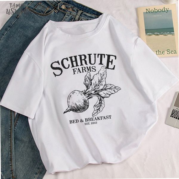 schrute farms t shirt women print kawaii tshirt scranton pennsylvania korean style vogue casual short sleeve female tshirt, White
schrute farms t shirt women print kawaii tshirt scranton pennsylvania korean style vogue casual short sleeve female tshirt, White