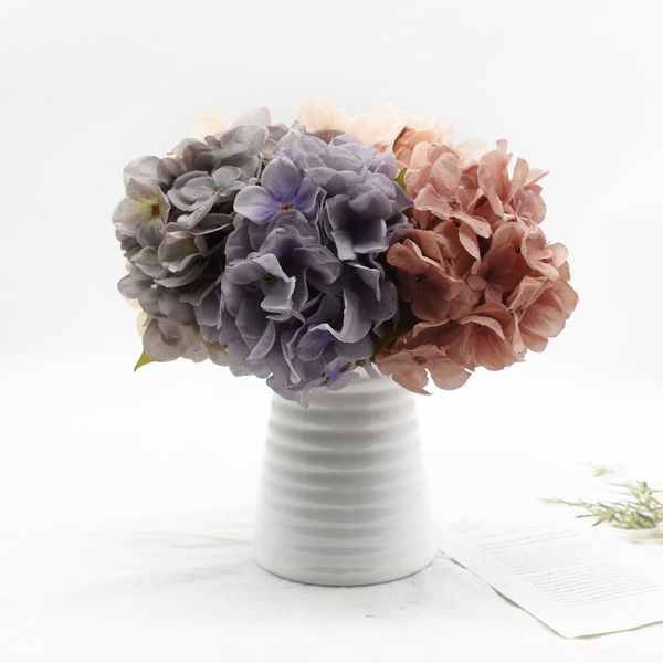 decorative flowers & wreaths 1 pieces artificial hydrangea bouquet with leaves wedding home decoration accessories arrangement bonsai christ
decorative flowers & wreaths 1 pieces artificial hydrangea bouquet with leaves wedding home decoration accessories arrangement bonsai christ