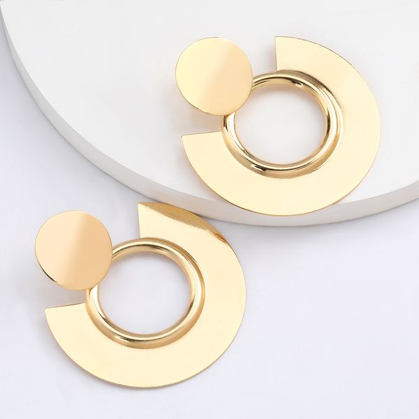 earrings new personalized geometric round earrings female temperament earrings, Golden
earrings new personalized geometric round earrings female temperament earrings, Golden