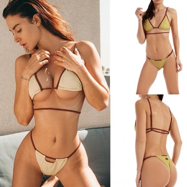 pengxiang 2020 new women's split swimsuit solid color messy fabric 2030 bikini swimsuit bikini, White;black
pengxiang 2020 new women's split swimsuit solid color messy fabric 2030 bikini swimsuit bikini, White;black
