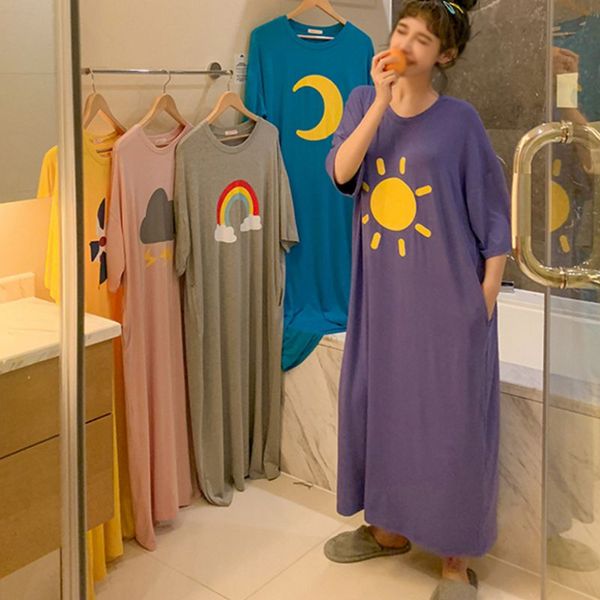women's sleepwear women summer short-sleeved nightdress girl fashion sleepdress large size loose home service casual pocket dress, Black;red
women's sleepwear women summer short-sleeved nightdress girl fashion sleepdress large size loose home service casual pocket dress, Black;red