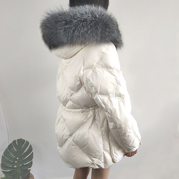 2020 new super large silver fox fur waist clip down collar small down jacket women's fashion short waist jacket fashion, Black
2020 new super large silver fox fur waist clip down collar small down jacket women's fashion short waist jacket fashion, Black