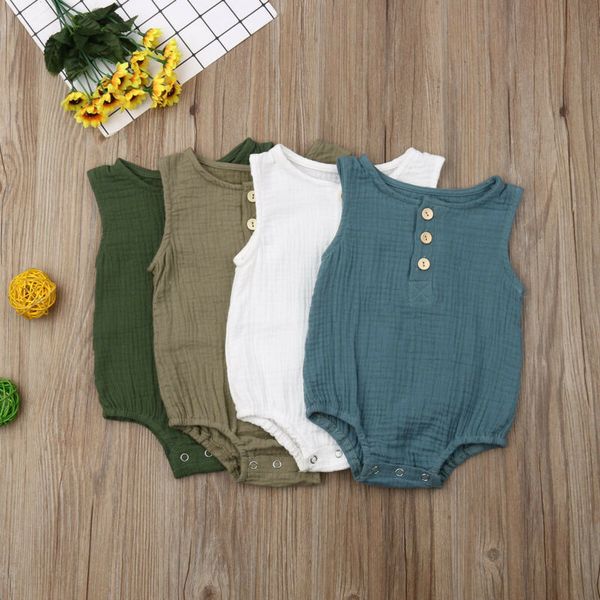 2019 new solid toddler baby girl kid sleeveless o neck cotton romper jumpsuit outfit summer clothes infant clothes, Blue
2019 new solid toddler baby girl kid sleeveless o neck cotton romper jumpsuit outfit summer clothes infant clothes, Blue