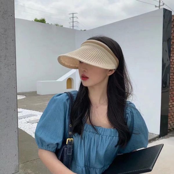 women's korean fashion large eaves hair band sunscreen breathable empty travel all-match sunscreen hat women's hair band hat, Blue;gray
women's korean fashion large eaves hair band sunscreen breathable empty travel all-match sunscreen hat women's hair band hat, Blue;gray