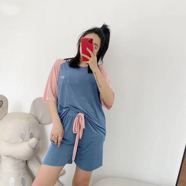 bv0wx 2020 new ice silk home clothes simulation pajamas women's imitation silk thin casual breathable women's two-piece home cloth, Blue;red
bv0wx 2020 new ice silk home clothes simulation pajamas women's imitation silk thin casual breathable women's two-piece home cloth, Blue;red
