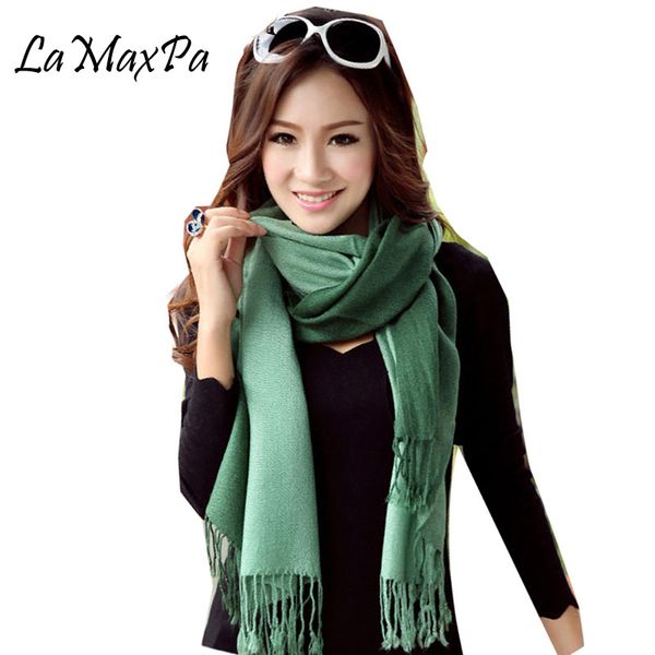 lamaxpa 2020 new fashion winter scarf for women silk acrylic solid gradient pure color scarf shawl with tassel, Blue;gray
lamaxpa 2020 new fashion winter scarf for women silk acrylic solid gradient pure color scarf shawl with tassel, Blue;gray