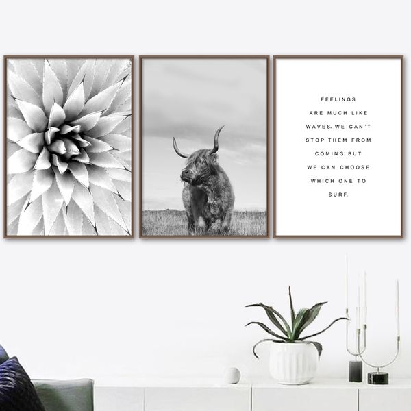 highland cattle agave quotes nordic posters and prints wall art canvas painting animal wall pictures for living room home decor
highland cattle agave quotes nordic posters and prints wall art canvas painting animal wall pictures for living room home decor